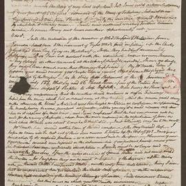 Two letters to James Corne Pownall, Jamaica from Richard Bright, Bristol