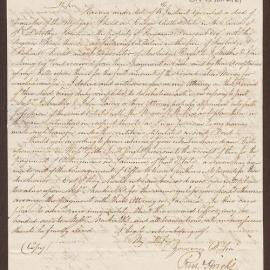 Two letters to James Corne Pownall, Jamaica from Richard Bright, Bristol