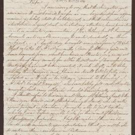 Letter to James Corne Pownall, Jamaica from Richard Bright, Bristol