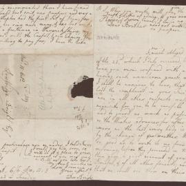 Letter to Lowbridge Bright from Dorothy [Dolly] Bright, Worcester