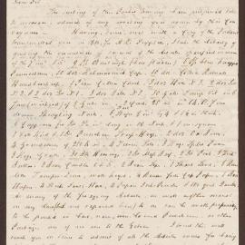 Letter to Lowbridge Bright, Bristol, from David Duncomb, Muff Castle, St. Andrews, Jamaica