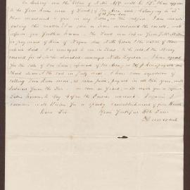 Letter to Lowbridge Bright, Bristol, from David Duncomb, Muff Castle, St Andrews, Jamaica