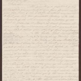 Two letters to Lowbridge Bright, Bristol, from David Duncomb, St Andrews, Jamaica