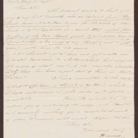 Letter to Lowbridge Bright, Bristol, from David Duncomb, Jamaica
