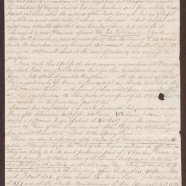 Letter to Lowbridge Bright, Bristol, from David Duncomb, Muff Castle, Jamaica