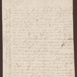 Letter to Richard Meylor, Bristol, from Henry Bright, St. Christopher's, West Indies