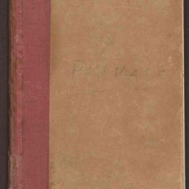 Diary of W.S. Newton. Capt. Rowe (Temp). Part III commencing 4 May 1916