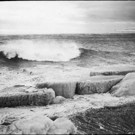 Wave at West Beach, February 28th 1911