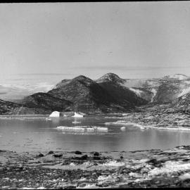 Base fjord looking towards 'Bugbear Bank'