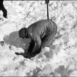 Cutting Courtauld out of the snow