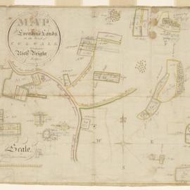 'Map of Evendine Lands in the Parish of Colwall belonging to Rich[ar]d Bright Esquire'