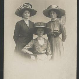 Marnie and Elsie, daughters of Sir David Orme Masson