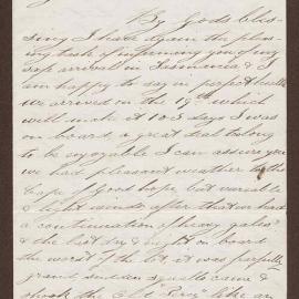 Letter from John Steel to Parents