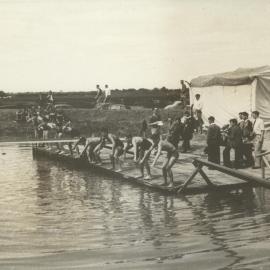 Recreational activities at Mildura branch, University of Melbourne, 1947-1949.