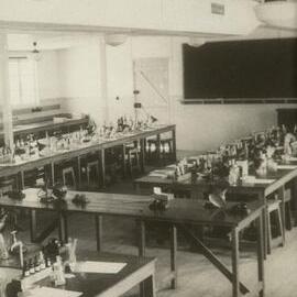 Laboratory at Mildura branch, University of Melbourne, 1947-1949.