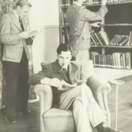 Library at Mildura branch, University of Melbourne, 1947-1949.
