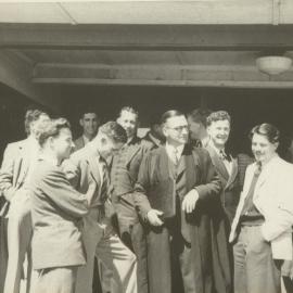 Staff and students at Mildura branch, University of Melbourne, 1947-1949.