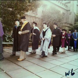 Installation of the Chancellor, University of Melbourne, 1980.