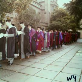 Installation of the Chancellor, University of Melbourne, 1980.