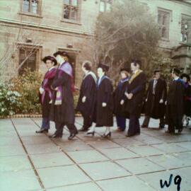 Installation of the Chancellor, University of Melbourne, 1980.
