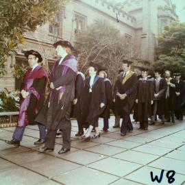 Installation of the Chancellor, University of Melbourne, 1980.