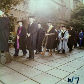 Installation of the Chancellor, University of Melbourne, 1980.