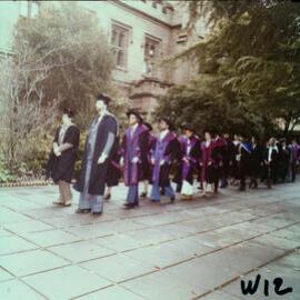 Installation of the Chancellor, University of Melbourne, 1980.