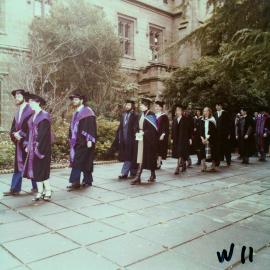 Installation of the Chancellor, University of Melbourne, 1980.