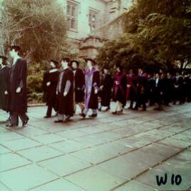 Installation of the Chancellor, University of Melbourne, 1980.