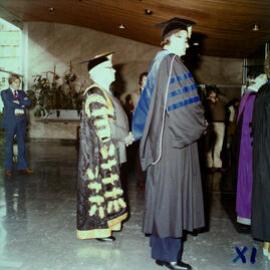 Installation of the Chancellor, University of Melbourne, 1980.