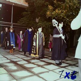 Installation of the Chancellor, University of Melbourne, 1980.