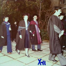 Installation of the Chancellor, University of Melbourne, 1980.