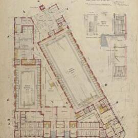 New City Baths Melbourne Drawing no. 3