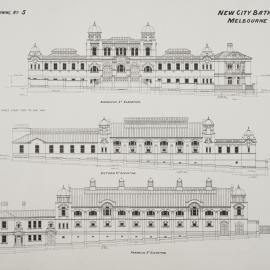New City Baths Melbourne Drawing no. 5