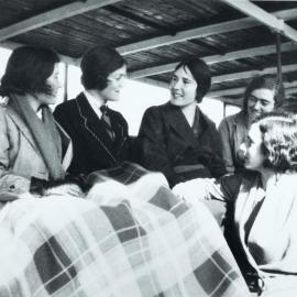 Students' Picnic at New Norfolk, Hobart, August 1929.