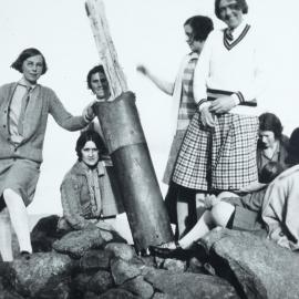 Melbourne University Intervarsity Hockey Team, Mt. Wellington, August 1929.