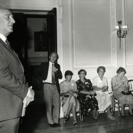 Reunion of The University of Melbourne Graduates, London, 25 July 1983.