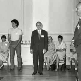 Reunion of The University of Melbourne Graduates, London, 25 July 1983.
