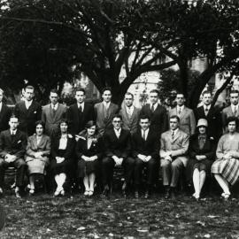 Students' Representative Council, University of Melbourne, circa 1927.