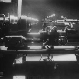 A Boley Leinen lathe in a Chemistry Department workshop, University of Melbourne.