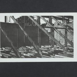 Chemistry (or Old Commerce?) building under construction, University of Melbourne, circa 1938-1940.