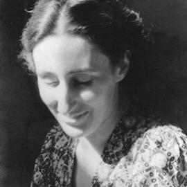 Portrait of Ursula Hoff.