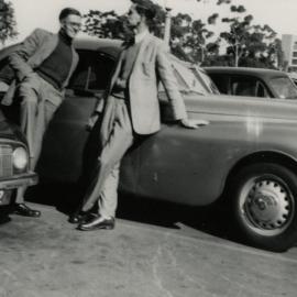 Carpark, University of Melbourne,  September 1952.