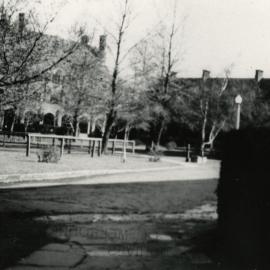Trinity College Quadrangle, University of Melbourne, September 1952.