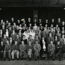 Staff at the Mildura Branch, University of Melbourne, 1949.