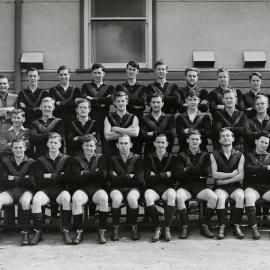 Melbourne University 1st XVIII Football Team, Mildura Branch, 1948.