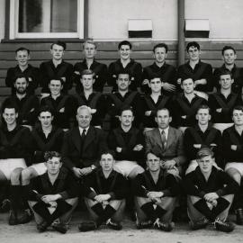 Melbourne University 1st  XVIII Football Team, Mildura Branch, 1949.