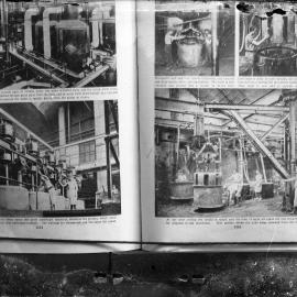Copy of part of an unknown publication illustrating sugar refining.