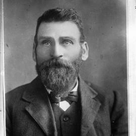 Portrait of an unidentified bearded man.