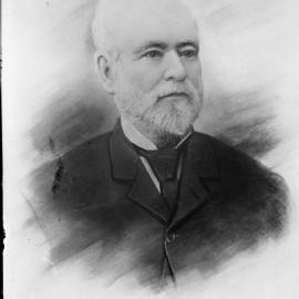 Studio portrait of an unidentified man.